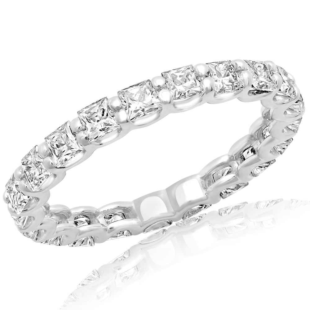 10 Point Eternity Diamond Wedding Ring