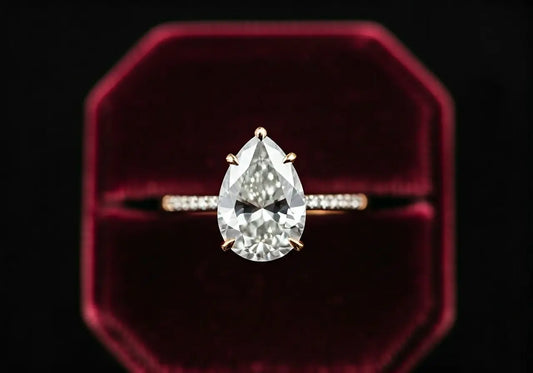 Pear Diamond Rings: From Selection to Proposal, a Complete Journey