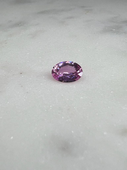 0.92 CARAT OVAL Cut NATURAL Pink Sapphire LOOSE GEMSTONE