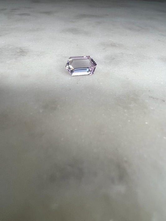 1.01 CARAT HEXAGON CUT NATURAL PINK SAPPHIRE LOOSE GEMSTONE