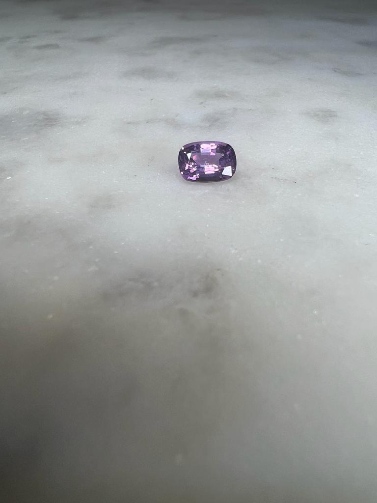 1.08 CARAT RADIANT CUT NATURAL PURPLE SAPPHIRE LOOSE GEMSTONE