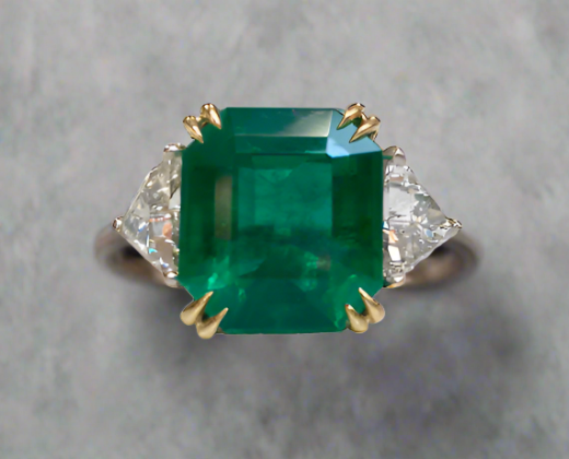 emerald cut gemstone