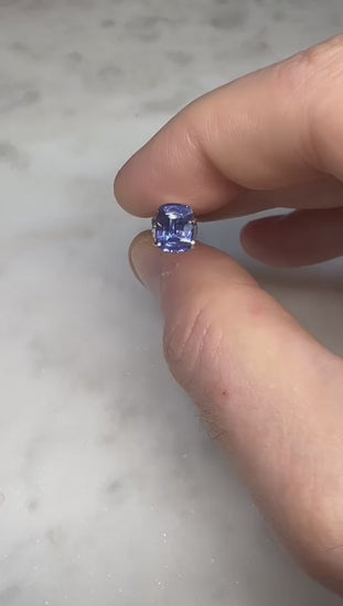 1.02 CARAT RADIANT CUT NATURAL SAPPHIRE LOOSE GEMSTONE. VIDEO