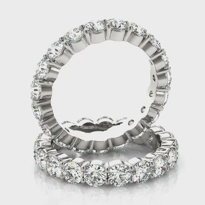 SPLENDOR 7 Carat Diamond Eternity Band in 14K - 18K or Platinum 50 pointer G Color SI1 Clarity By Mike Nekta SIZE 6 to 8