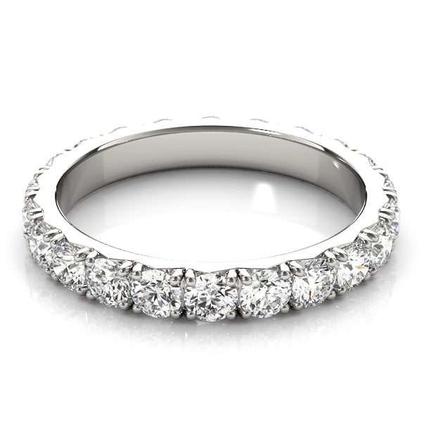 CUPID 1.40 Carat Diamond Eternity Band in 14K/ 18K/ Platinum GIA Graded 5 pointer G Color SI1 Clarity By Mike Nekta SIZE 9