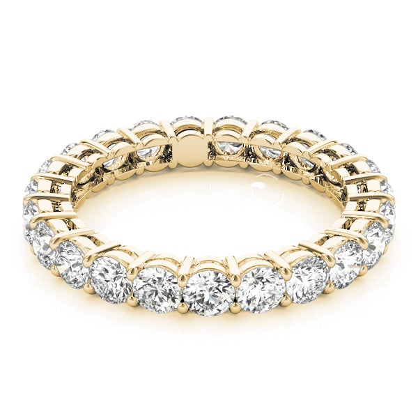 AMOUR 2.40 Carat Diamond Eternity Band in 14K/ 18K/ Platinum GIA Graded 10 pointer G Color SI1 Clarity By Mike Nekta SIZE 7