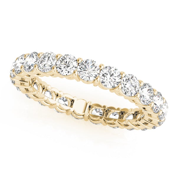 AMOUR 2.5 Carat Diamond Eternity Band in 14K/ 18K/ Platinum GIA Graded 10 pointer G Color SI1 Clarity By Mike Nekta SIZE 8