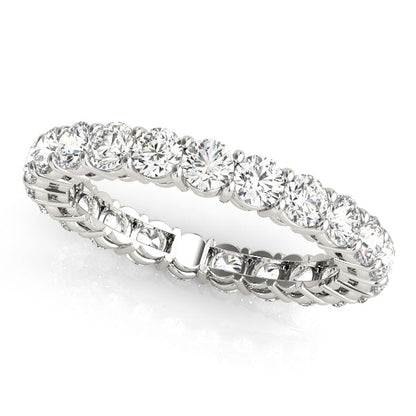 AMOUR 2.8 Carat Diamond Eternity Band in 14K/ 18K/ Platinum GIA Graded 10 pointer G Color SI1 Clarity By Mike Nekta SIZE 9