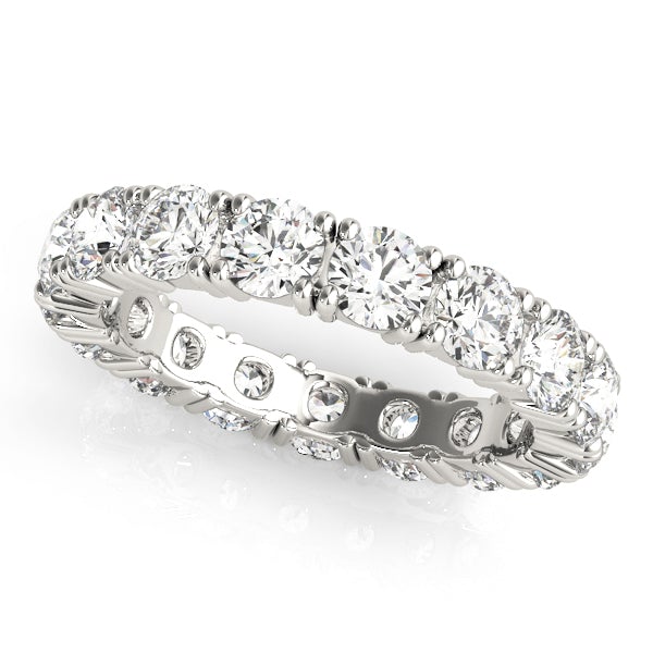 DIVINE 2.4 Carat Diamond Eternity Band in 14K/ 18K/ Platinum GIA Graded 15 pointer G Color SI1 Clarity By Mike Nekta SIZE 5