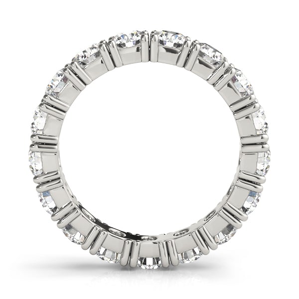 DIVINE 2.9 Carat Diamond Eternity Band in 14K/ 18K/ Platinum GIA Graded 15 pointer G Color SI1 Clarity By Mike Nekta SIZE 8