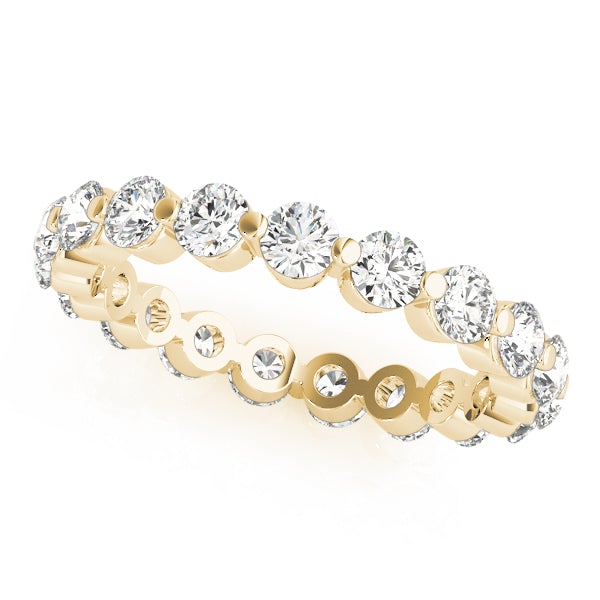 MAJESTY 2 Carat Diamond Eternity Band in 14K/ 18K/ Platinum GIA Graded 15 pointer G Color SI1 Clarity By Mike Nekta SIZE 4