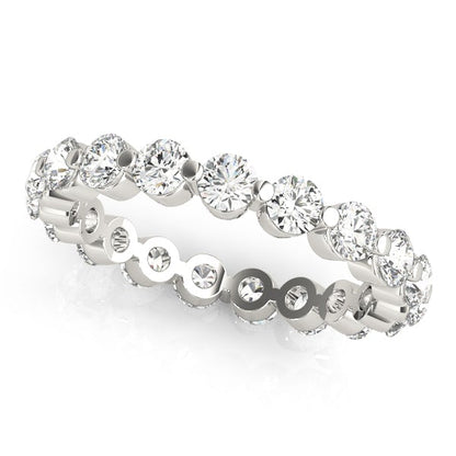 MAJESTY 2 Carat Diamond Eternity Band in 14K/ 18K/ Platinum GIA Graded 10 pointer G Color SI1 Clarity By Mike Nekta SIZE 9