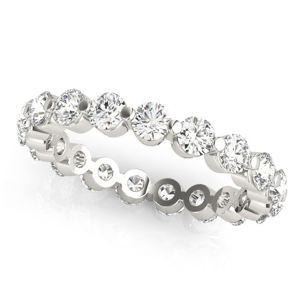 MAJESTY 2.4 Carat Diamond Eternity Band in 14K/ 18K/ Platinum GIA Graded 15 pointer G Color SI1 Clarity By Mike Nekta SIZE 6