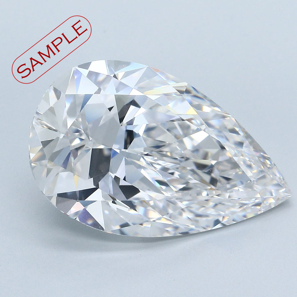 20.05 Carat PEAR -  - F - VVS2 - GIA - 2221300077