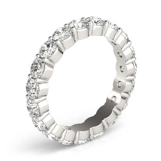 SPLENDOR 6.5 Carat Diamond Eternity Band in 14K/ 18K/ Platinum  GIA Graded  50 pointer G Color SI1 Clarity By Mike Nekta SIZE 4 to 5.5