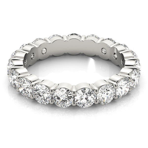 SPLENDOR 6.5 Carat Diamond Eternity Band in 14K/ 18K/ Platinum  GIA Graded  50 pointer G Color SI1 Clarity By Mike Nekta SIZE 4 to 5.5