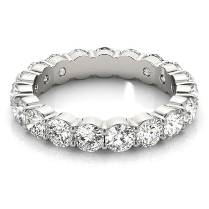 SPLENDOR 6.5 Carat Diamond Eternity Band in 14K/ 18K/ Platinum  GIA Graded  50 pointer G Color SI1 Clarity By Mike Nekta SIZE 4 to 5.5