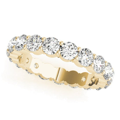 SPLENDOR 7 Carat Diamond Eternity Band in 14K - 18K or Platinum 50 pointer G Color SI1 Clarity By Mike Nekta SIZE 6 to 8