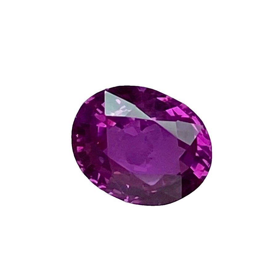 Natural deals Purple Pink Color Sapphire 4 Ct Certified Pear Cut Loose Gemstone For Ring Use