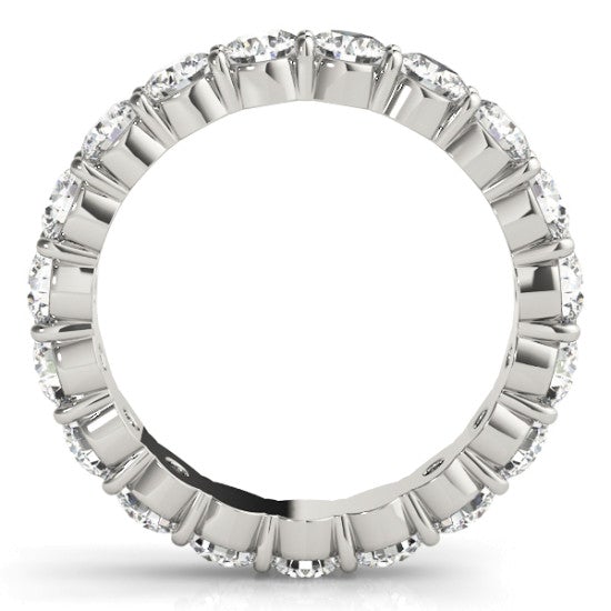 SPLENDOR 5.2 Carat Diamond Eternity Band in 14K/ 18K/ Platinum  GIA Graded  40 pointer G Color SI1 Clarity By Mike Nekta SIZE 4 to 4.5