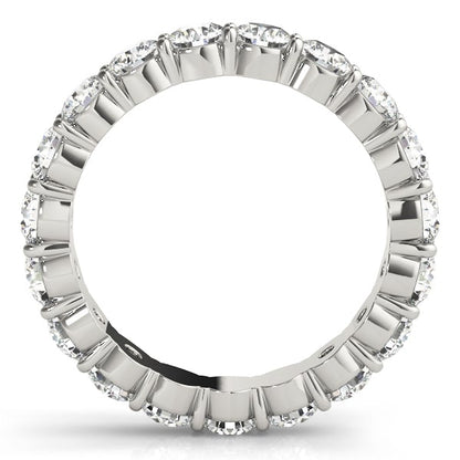 SPLENDOR 3.8 Carat Diamond Eternity Band in 14K/ 18K/ Platinum  25 pointer G Color SI1 Clarity By Mike Nekta SIZE 4 to 4.5