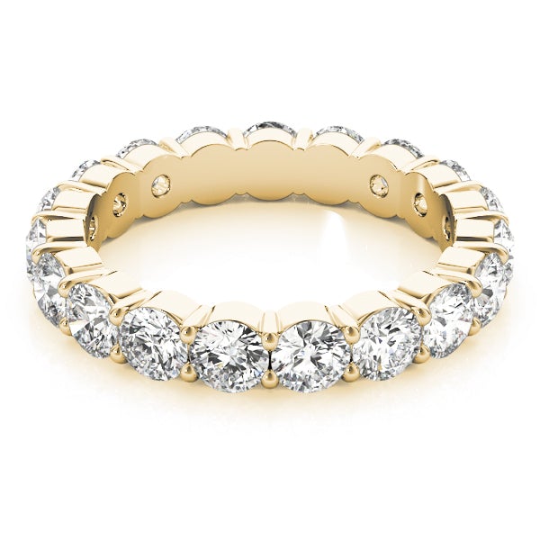 SPLENDOR 3.8 Carat Diamond Eternity Band in 14K/ 18K/ Platinum  25 pointer G Color SI1 Clarity By Mike Nekta SIZE 4 to 4.5