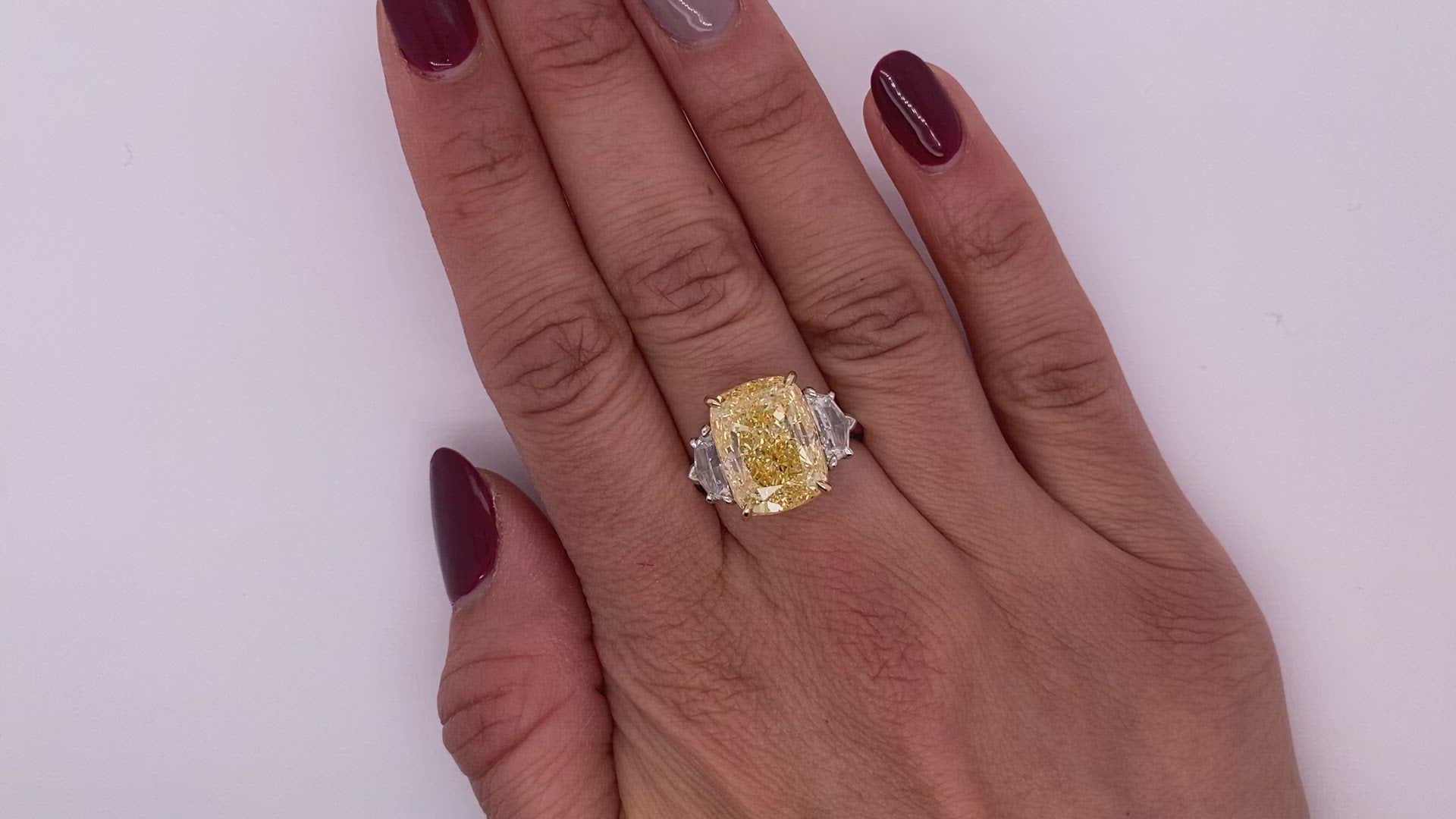 New shops Yellow Diamond Ring Size in Pictures