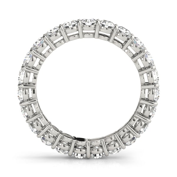 AMOUR 3.2 Carat Diamond Eternity Band in 14K/ 18K/ Platinum GIA Graded 15 pointer G Color SI1 Clarity By Mike Nekta SIZE 7 to 8