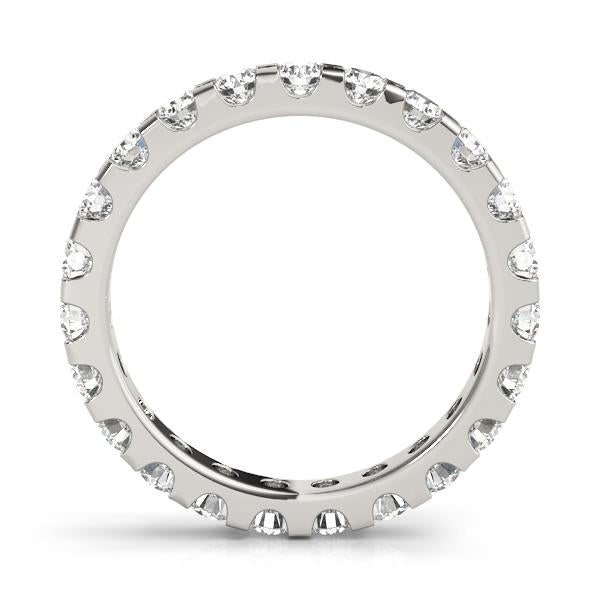 GAIA 3 Carat Diamond Eternity Band in 14K/ 18K/ Platinum GIA Graded 15 pointer G Color SI1 Clarity By Mike Nekta SIZE 8