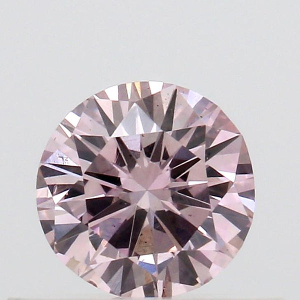 0.30 Carat Round Brilliant Fancy Purplish Pink Argyle Diamond