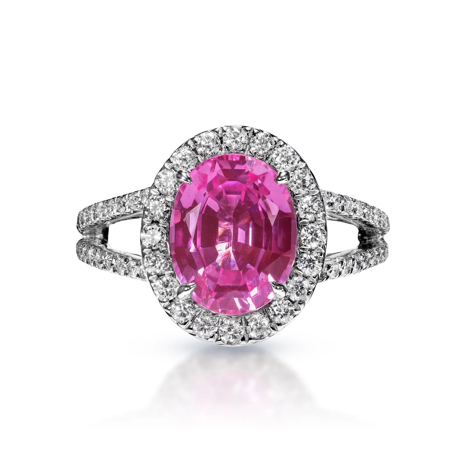 4 carat shop pink sapphire