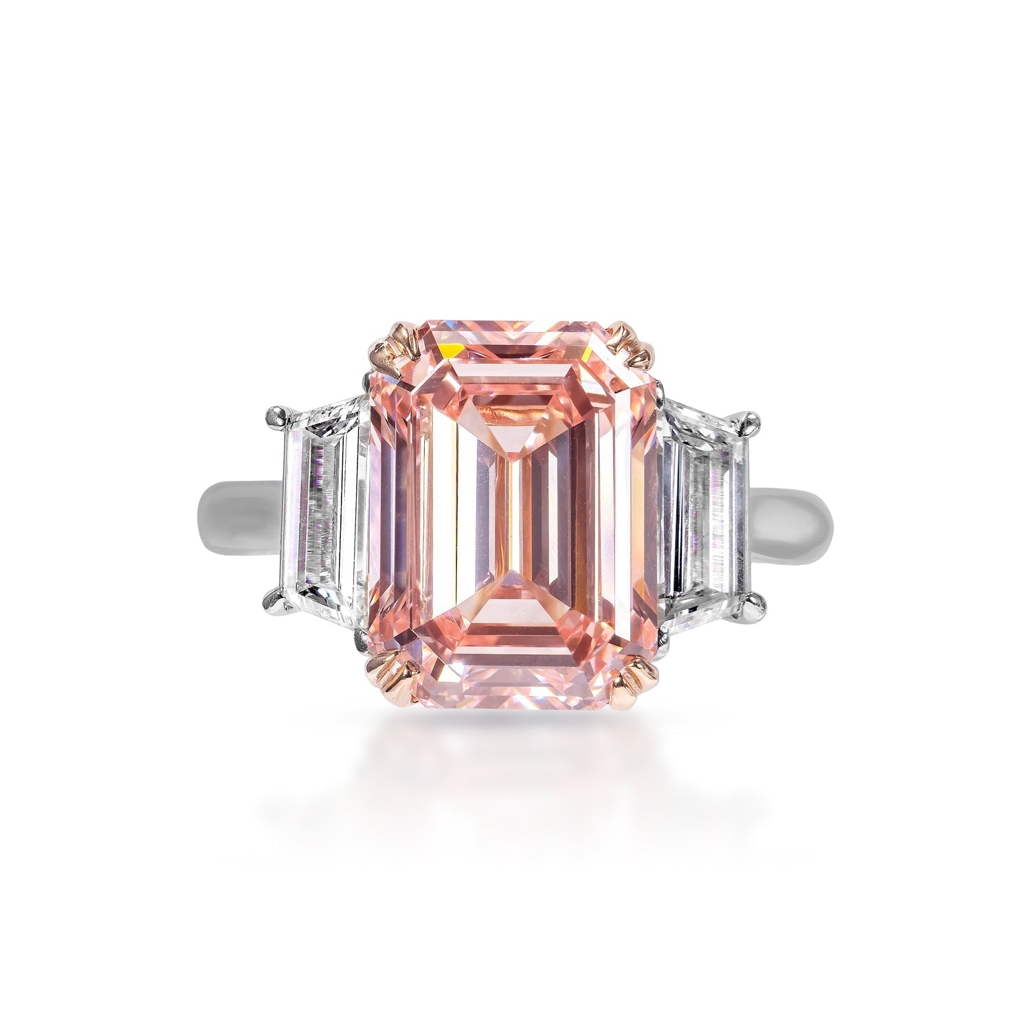 Fancy Vivid Pink Colored Diamond - GIA Certified