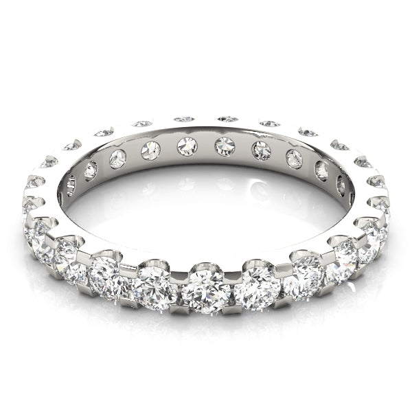 GAIA 3.8 Carat Diamond Eternity Band in 14K/ 18K/ Platinum GIA Graded 25 pointer G Color SI1 Clarity By Mike Nekta SIZE 4