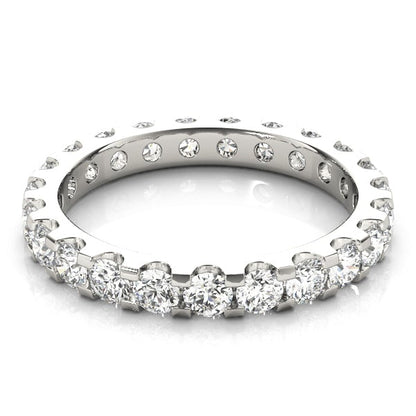 GAIA 3.8 Carat Diamond Eternity Band in 14K/ 18K/ Platinum GIA Graded 25 pointer G Color SI1 Clarity By Mike Nekta SIZE 4