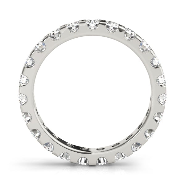 GAIA 3.8 Carat Diamond Eternity Band in 14K/ 18K/ Platinum GIA Graded 25 pointer G Color SI1 Clarity By Mike Nekta SIZE 4