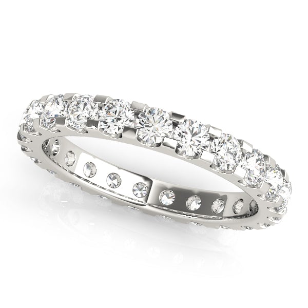 GAIA 3.8 Carat Diamond Eternity Band in 14K/ 18K/ Platinum GIA Graded 25 pointer G Color SI1 Clarity By Mike Nekta SIZE 4