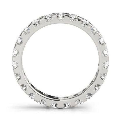 GAIA 4.30 Carat Diamond Eternity Band in 14K/ 18K/ Platinum GIA Graded 25 pointer G Color SI1 Clarity By Mike Nekta SIZE 7