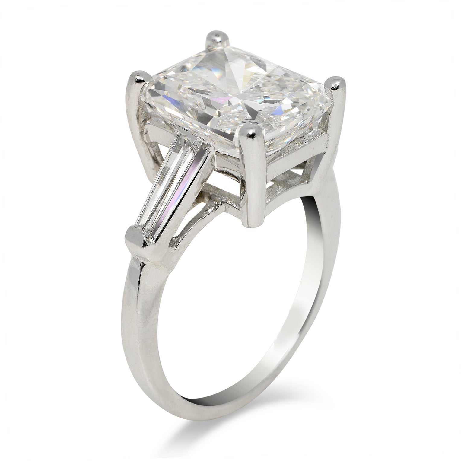 Timeless Radiant cut Engagement Ring