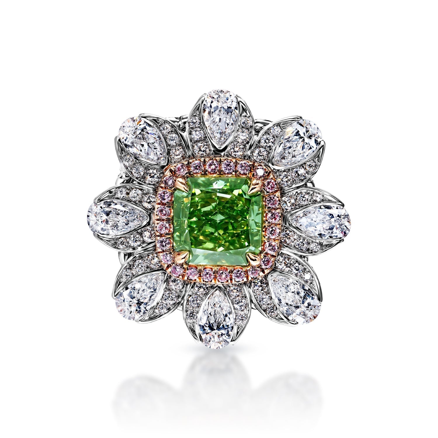 Fancy on sale green diamond