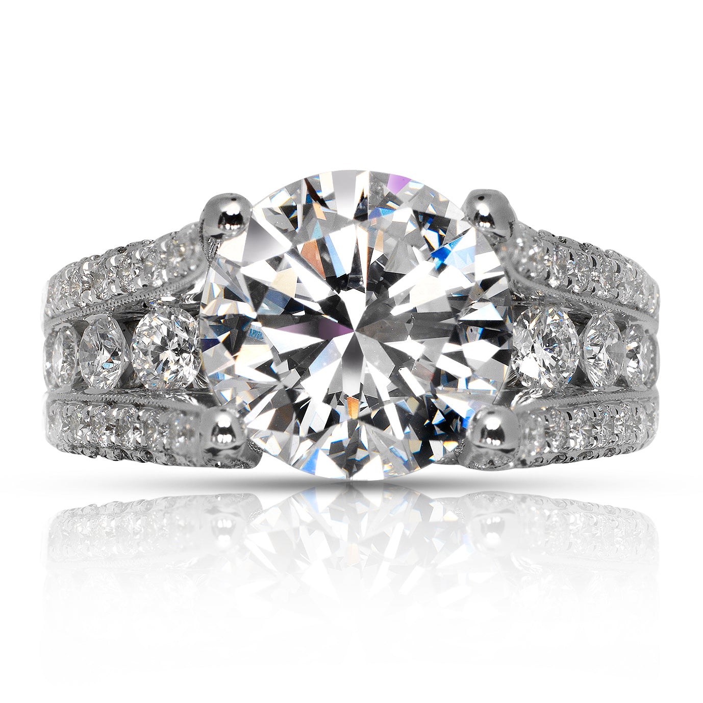 Nekta New York Men's 2 Carat Diamond Wedding Ring