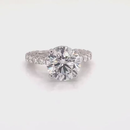 LUPA 7 Carat Lab Grown Diamond Engagement Ring IGI Certified