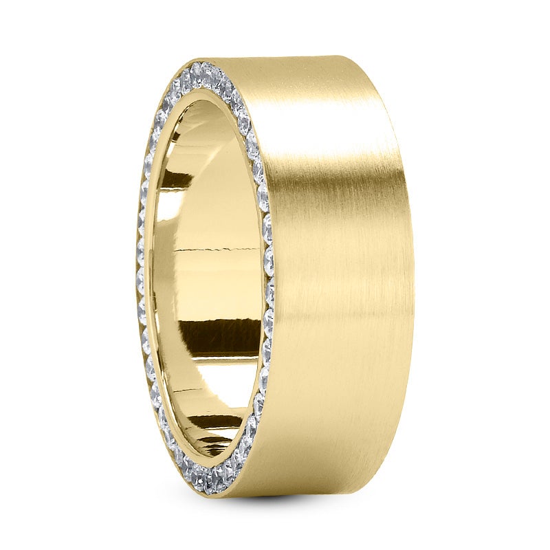 David Yurman 18k Gold Diamond Mens Ring 12.75 Mint Wedding Band 24.5g | eBay