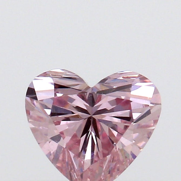 Natural Heart Shaped Pink Argyle Diamond 0.20 Carat